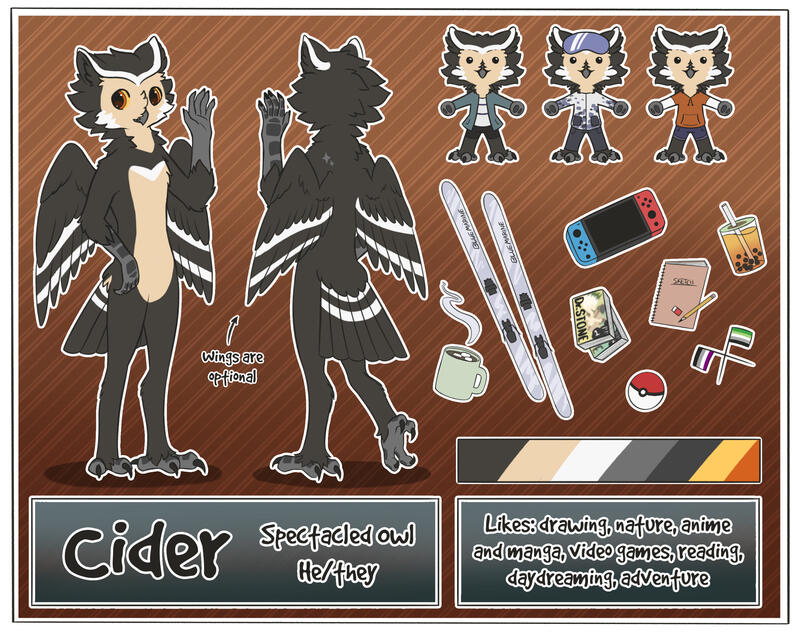 2 View Asymmetrical with 3 Outfit Chibis and 8 Objects