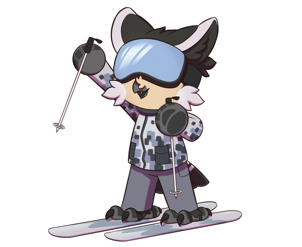 A chibi version of my owl fursona Cider